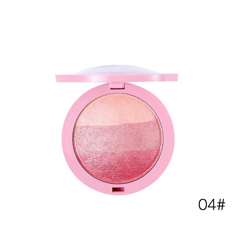 Blush Makeup Natural Baked Blusher Powder Palette Charming Cheek Makeup Face Blusher Cosmetic