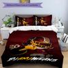 3pcs Washington Commanders pattern bedding set duvet cover set includes duvet cover &pillowcases, perfect all season bedroom decoration & gift