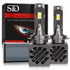 2Pcs H4 H7 LED Car Headlight Bulbs H1 H8 H9 H11 H16 9005 HB3 9006 HB4 9012 HIR2 Led Canbus 120W 25000LM Turbo Headlamp 12V 6500K