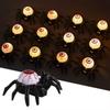 Halloween Decoration Spider Eye Light LED Candle Light Plastic Spider Skull Light Home Bar Ghost House Decoration Horror Prop