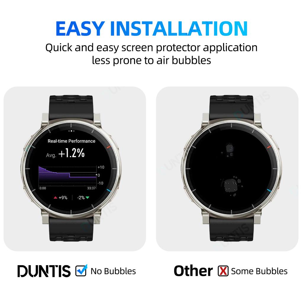 Защитная пленка для экрана Amazfit Active 3 Премиум Антицарапающая Гидрогелевая Пленка HD Clear Полное Покрытие Мягкая Защитная Пленка Аксессуары
