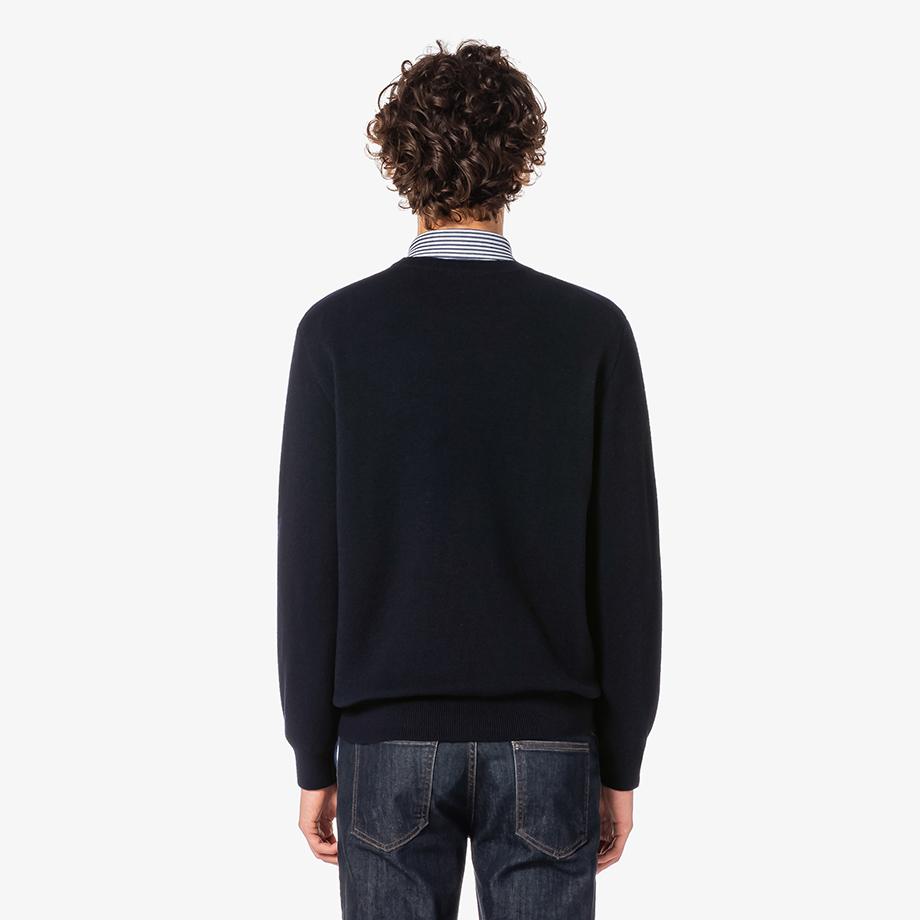 [lacoste] Men's Basic Crewneck Pullover AH596E-55NHDE