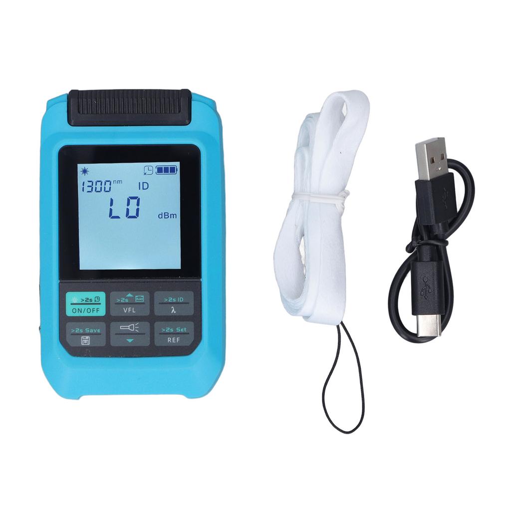 Оптический измеритель мощности портативный многофункциональный 4 в 1 высокоточный перезаряжаемый волоконно-оптический сетевой кабель
