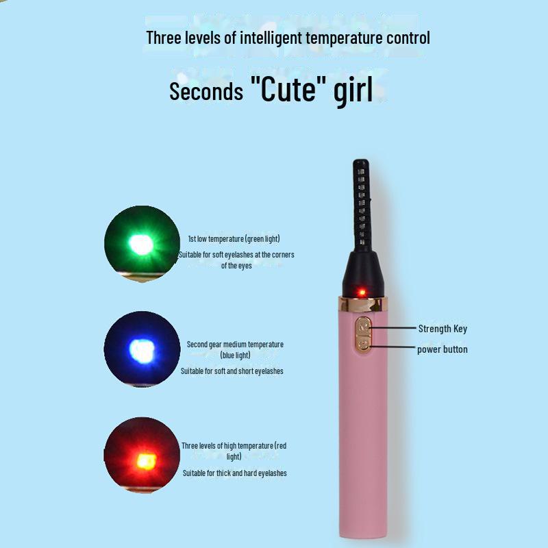 Перезаряжаемые электрические щипцы для завивки ресниц с подогревом – бьюти-инструмент для идеальной формы ресниц