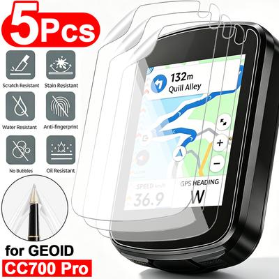 1/3/5 шт. Гибкие защитные пленки для экрана GEOID CC700 Pro HD/Матовые Прозрачные Защитные пленки от царапин для GEOID CC700 Pro