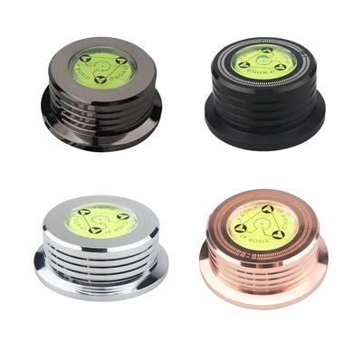 Стабилизатор LP-диска 50 Гц Металлическая зажим-утяжелитель для винилового проигрывателя Аксессуары для проигрывателя Зажим-утяжелитель-стабилизатор из алюминиевого сплава