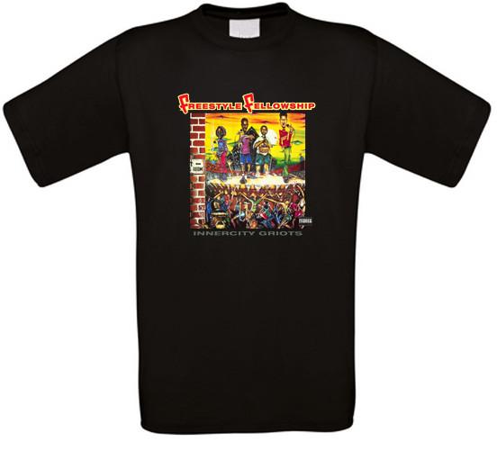 Freestyle Fellowship Aceyalone Innercity Griots Hip Hop T-Shirt All Sizes