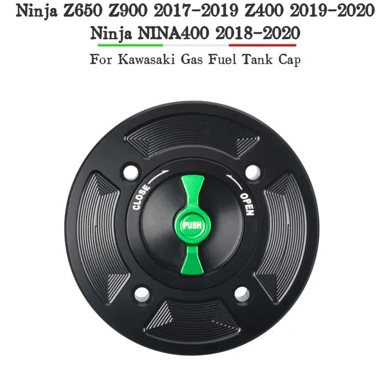 Накладка на крышку бензобака с ЧПУ для Kawasaki Z650 Z900 2017-2019 Z400 2019-2020 Ninja 650 2017-2019 NINA400 2018-2020