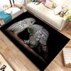 Милый ковер с 3D мультяшным рисунком совы, ковер для дома, гостиной, детской спальни, дивана, коврик для двери, декор, детские игры, нескользящий напольный коврик