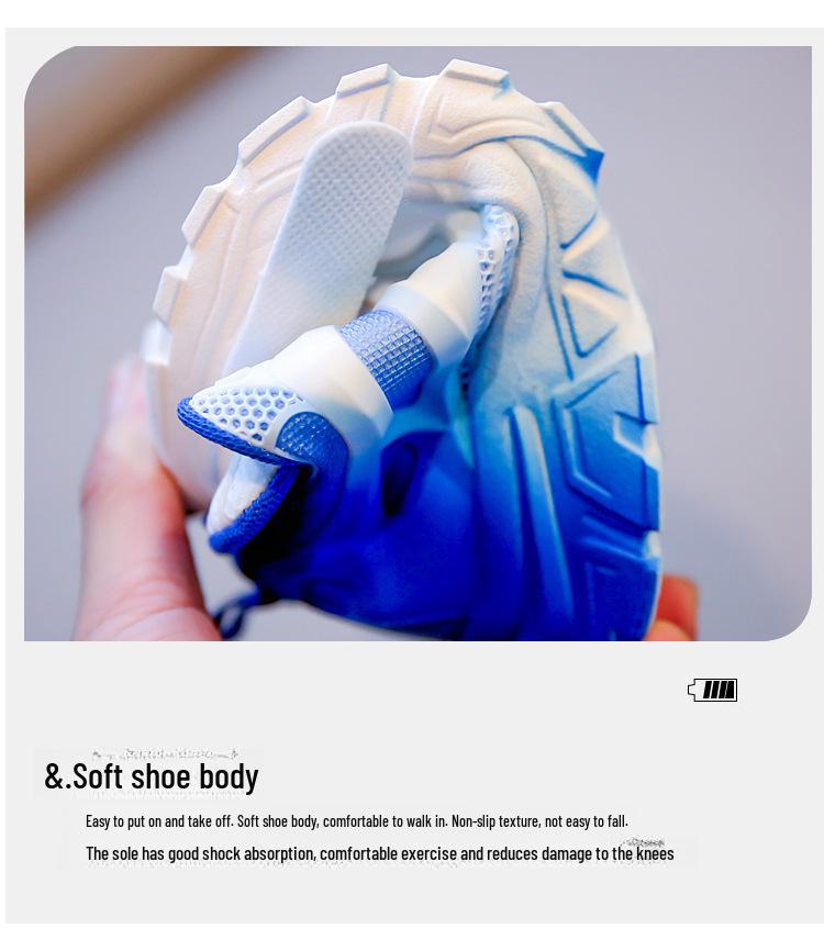 2024 Kids' Double Mesh Sports Shoes for Boys & Girls - Stylish Running Sneakers for Medium & Large Children