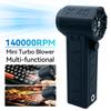 X40 Мощный вентилятор 40 мм Бесщеточный двигатель Turbo Violent Fan Thrust 600 г Большой бесщеточный двигатель, сушка автомобиля, подметание листьев