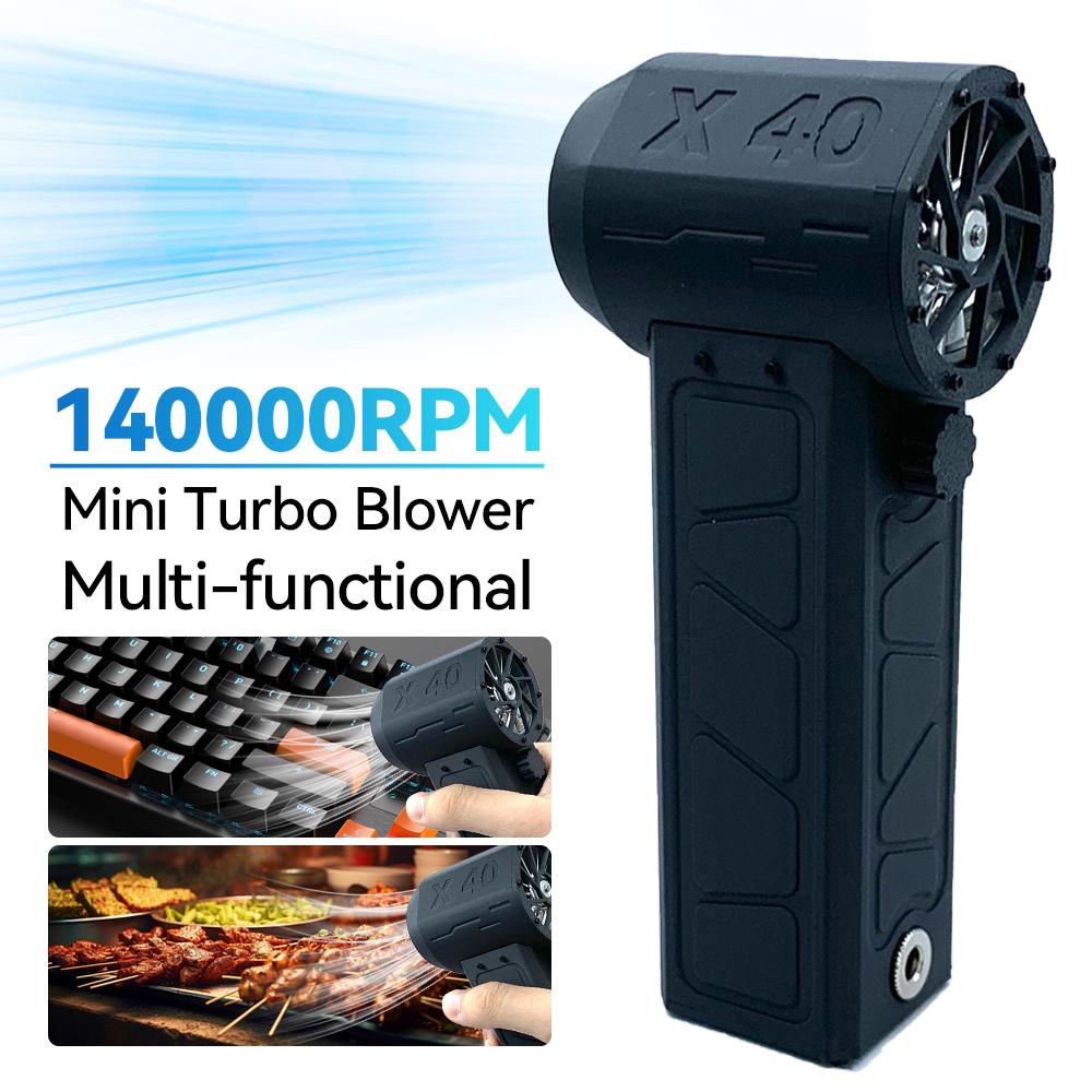 X40 Мощный вентилятор 40 мм Бесщеточный двигатель Turbo Violent Fan Thrust 600 г Большой бесщеточный двигатель, сушка автомобиля, подметание листьев