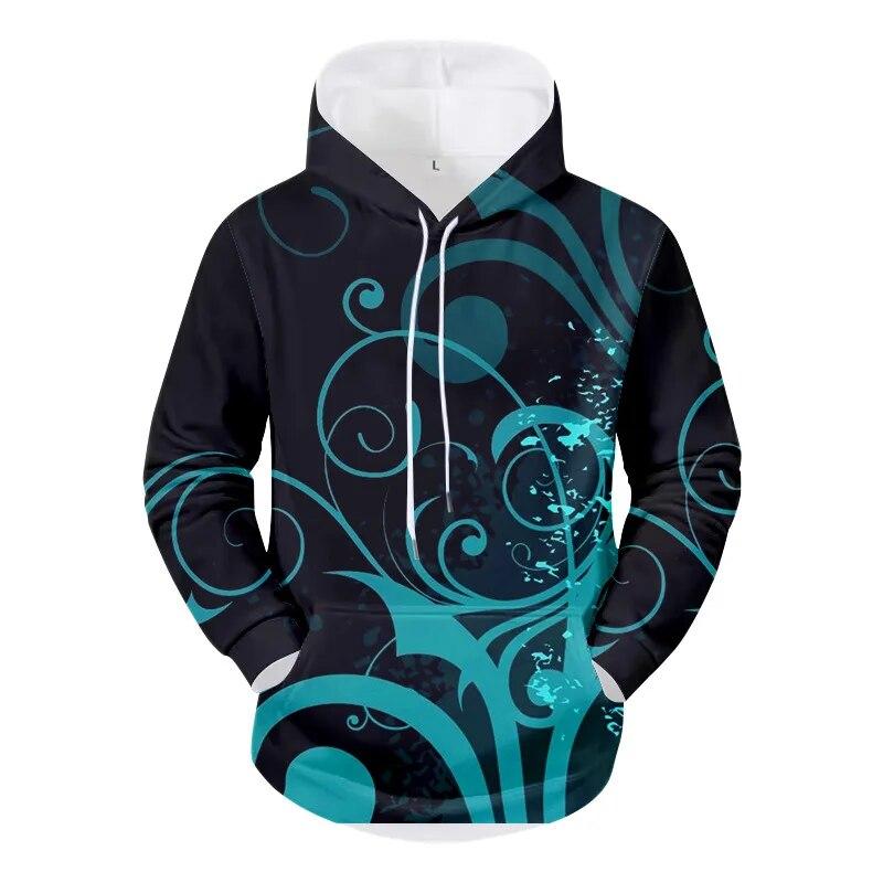 Осенняя новая мужская толстовка с длинными рукавами, простая модная толстовка с 3d принтом в европейском и американском стиле, свободный размер S-5XL, топ