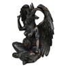 Satan Goat Baphomet Statue Hanging Door Knocker Plate Wall Decor Plaque Resin Crafts Religious Ornaments Sculpture Home Decor