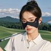 UV Protection Ice Silk Mask Thin Golf Face Mask Breathable Sunscreen Eye Patches  Hiking