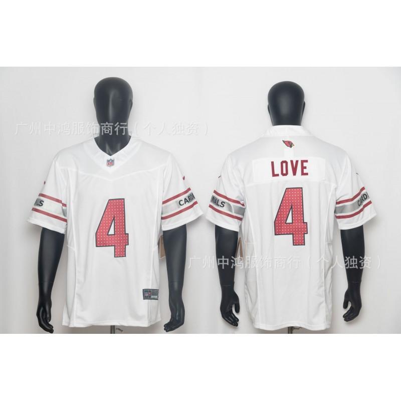 Mens NFL Cardinals 3rd Generation Football Jersey - Rugby Style S-XXXL Multiple Number Color Options
