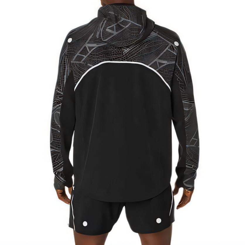 Asics LITE SHOW Мужские куртки Performance Черный С капюшоном Умеренный Другое 2011D361-001