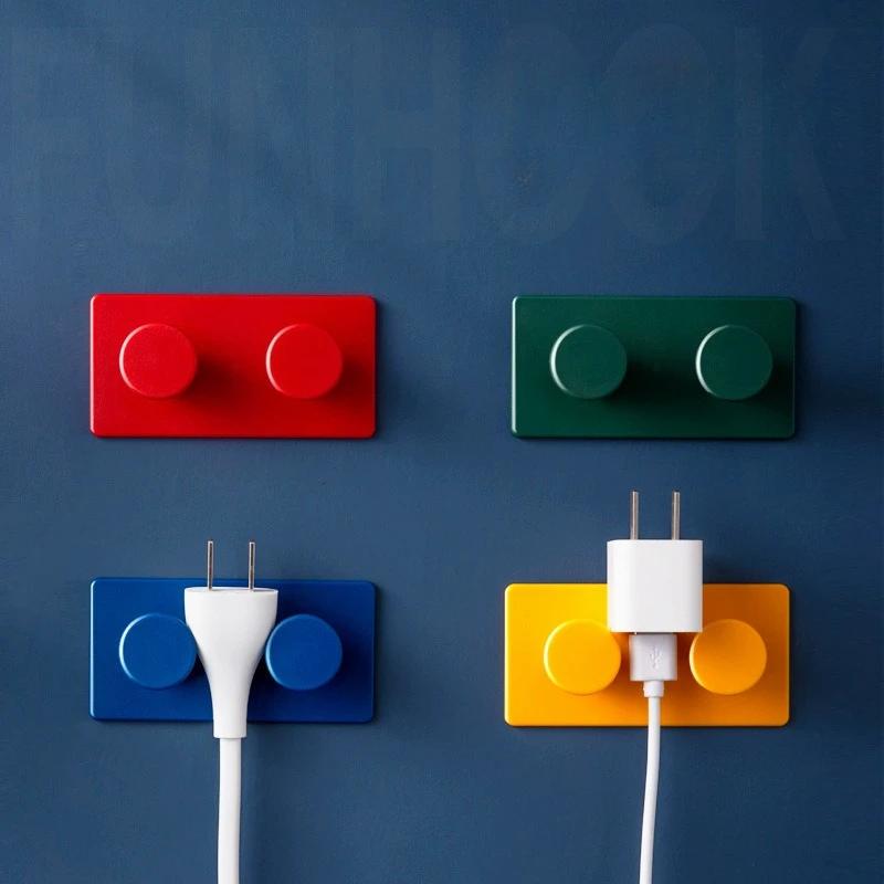 Не требует сверления Практичный универсальный крючок 4 шт. для хранения в ванной комнате, для полотенец, носков, для туалета, маленький угловой крючок для хранения