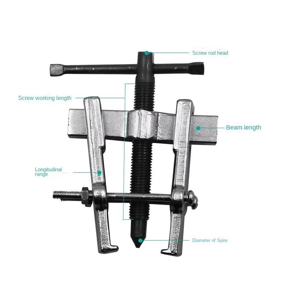 Съемник подшипников Кованая Термообработанная Сталь Многофункциональный Экстрактор шестерен Ремонтный Инструмент для Снятия Подшипников Колес Автомобиля Велосипеда