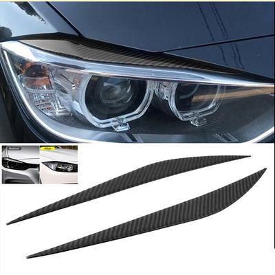 POSSBAY новые фары из углеродного волокна, крышка для бровей, век, наклейка для BMW 3 серии F30 2013-18