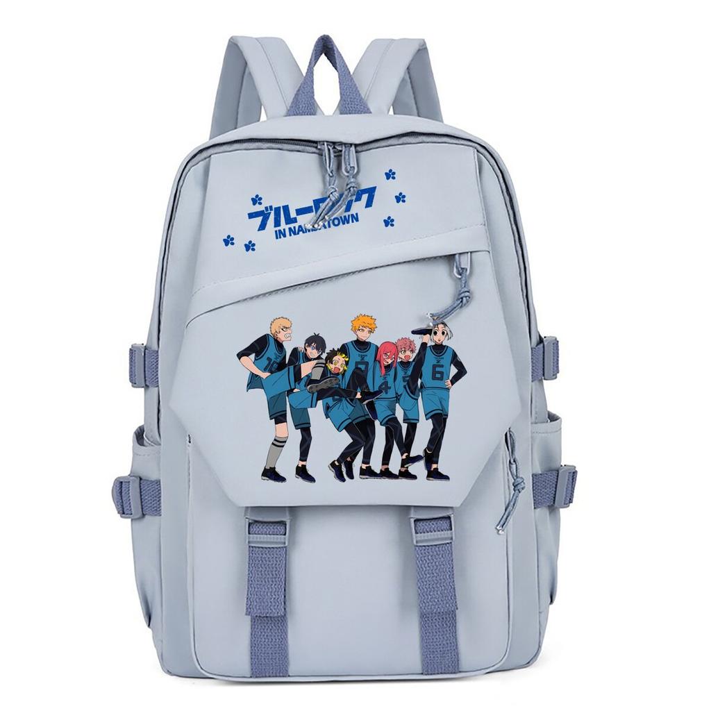 Animation Peripheral Style School Bag Campus Male And Female Students Casual Versatile Composite Cloth Backpack