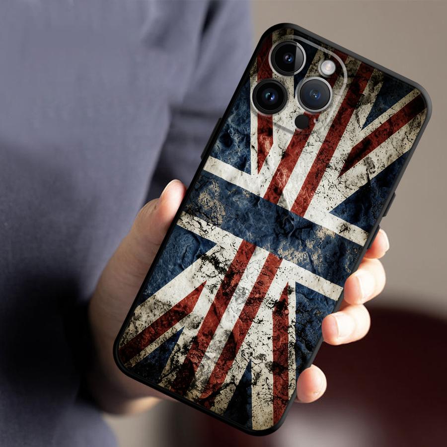 Чехол для телефона с узором национального флага для Apple iPhone 17 Pro Max 16 Air 17e 14 15 Pro 7 8 13 12 XR XS MAX 11 Funda Чехол для телефона