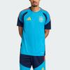 adidas Испания 26 Тиро Тренировочная футболка-свитшот с круглым вырезом Логотип бренда с буквами Футбольная футболка Мужские топы KA8193