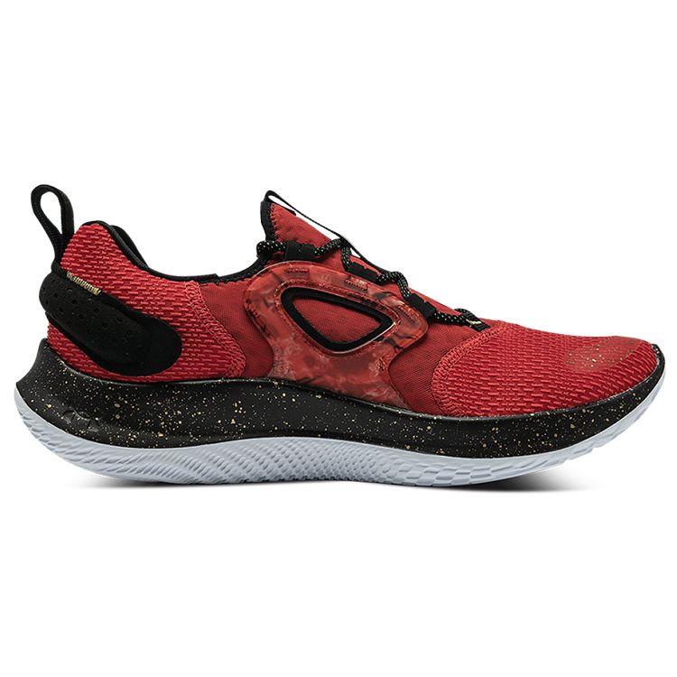 Under Armour Flow Velociti Movement Cny Spring Festival Series Sports Low-Top Running Shoes Unisex Sneaker Black Red 3024837-600