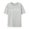 Downhill Mtb Evolution Mountain Bike Oversized Men T-shirts Downhill Mountain Bike Unisex cotton Tshirt Fitness Tees tops