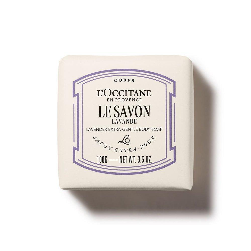 L'OCCITANE Ши и Лаванда Очень Мягкое Мыло для Тела 100 г (Карите Комфорт)