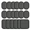 3/6 Pair EMS Eletric Muscle Stimulator Replacement Gel Sheet Pads For Abdominal Abs Toner Massage Abdomen Slimming Belt Patch