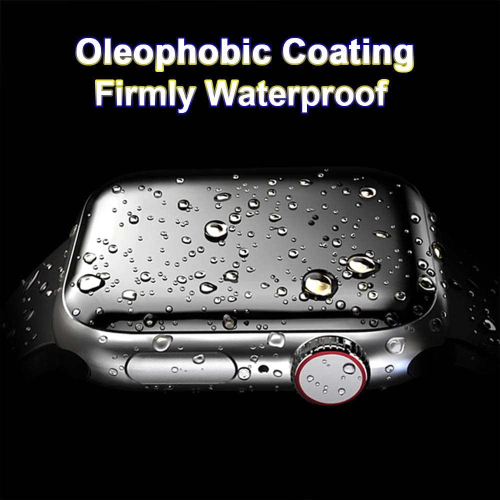 3D Waterproof Full Screen Protector For Apple Watch 7 6 SE 5 4 45mm 44mm 41mm 40mm Not Tempered Glass For Iwatch 3 2 1 38mm 42mm