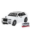 1/32 Rolls Royce SUV Cullinan Alloy Car Model Diecasts Metal Toy Car Model Simulation Sound and Light Collection Childrens Gifts