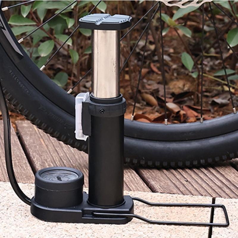 Насос для горных велосипедов, 140 фунтов на кв. дюйм, велосипедные воздушные насосы с манометром