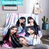 Custom Name Blanket Kpop idle Colorful Dreams Blanket Bedding Blanket for Travel, Camping, Living Rooms, Offices, Sofas, Fan Christmas gift