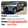 For Toyota Corolla Cross XG10 Hybrid   2024 Car Magnetic Sunshade Coverage Sunshade Privacy Protection Auto Accessories