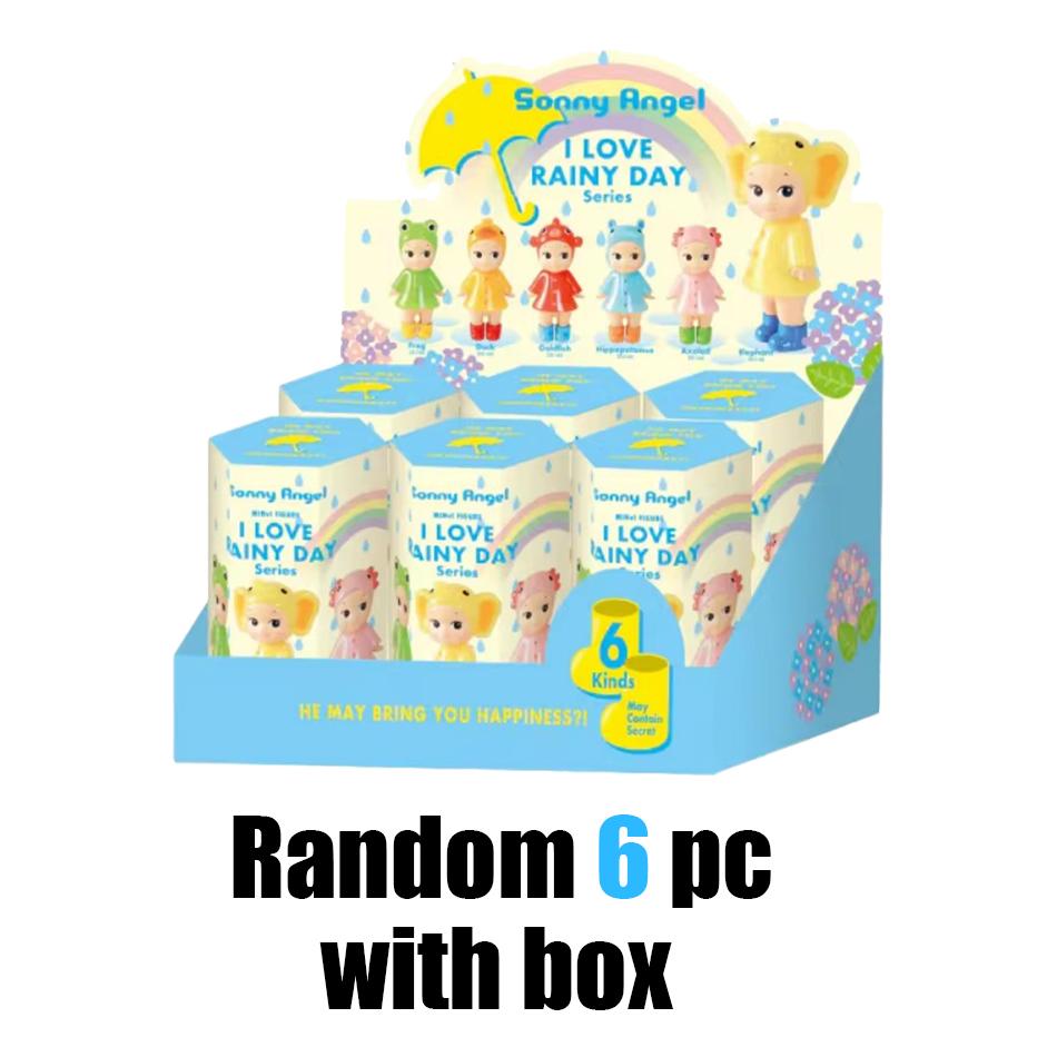 New  Sunny Angei I Love Rainy Day Series Blind Box Mini Figure Model Mystery Box Girl's Birthday Gifts Surprise Toy Gift
