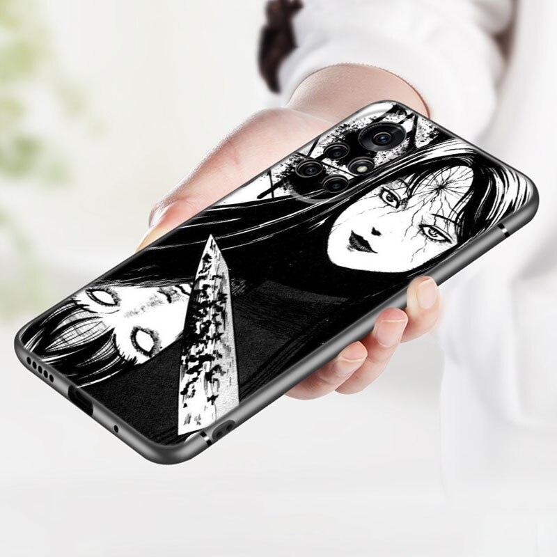 Футболки с изображением комиксов ужасов Junji Ito Tomie, чехол для Huawei Honor 60 50 SE 30S Mate 30 20 10 Lite 40 Nova 9 8 Pro Y60 8i 7i 7SE 5T Premium