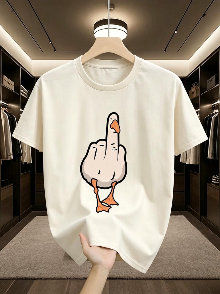 Unisexs Summer Cotton High Quality Fashionable Casual Sports Fun Pattern Printed Round Neck Unisexs Short Sleeve Tshirt Top