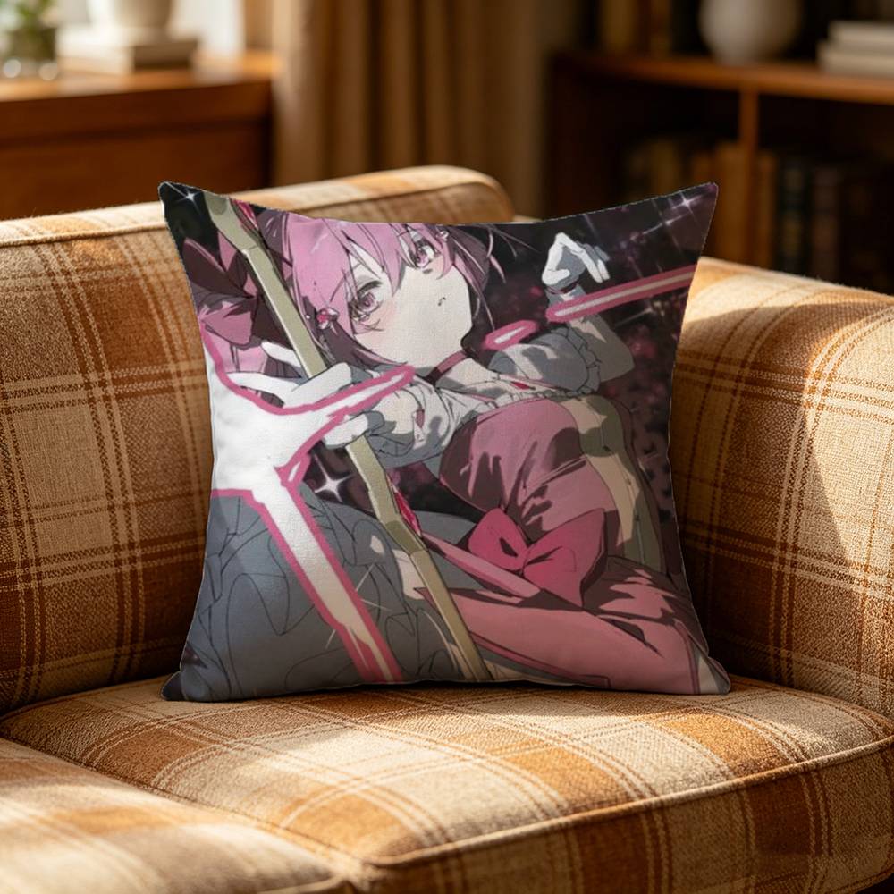 PPuella Magi Madoka Magica Наволочка С Принтом Наволочка Для Гостиной Дивана Подушки