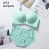 Women Bra Push Up Lingerie Underwear Sets Plus Size Women Seamless Bra and Panty Set Bras