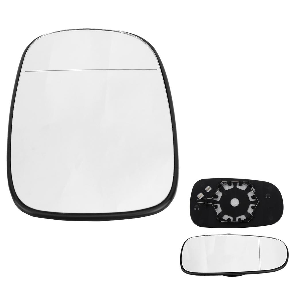 Стекло зеркала заднего вида левой двери широкоугольное для SAAB 93 95 2003‑2010