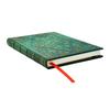 Твердый блокнот Paperblanks, Изумрудный цветок, Midi B6, В линейку, PB1315-1