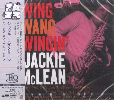 CD ДЖЕКИ МАКЛИН Swing Swang Swingin UHQCD UCCU46140 BLUE NOTE 2025 Япония Оби Джаз