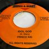 7-дюймовая пластинка FRISCO KID - Idol God NONE Hands & Heart 2003 Ямайка Регги, Ска и Даб Б/У