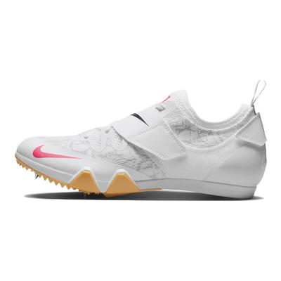 Кроссовки унисекс для прыжков с шестом Elite White Hyper Pink Orange Orange Black AA1204-101