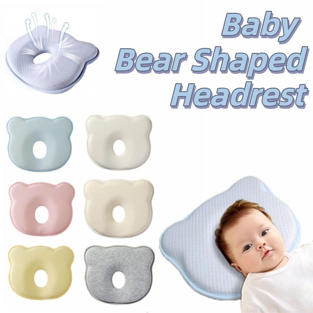 Cute Baby Shaping Pillow Breathable Baby Head Cushion  Head Shape Protection
