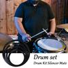 10/12/14/16 inch Drum Practice Pad Dampeners Muffler Rings Drum Drum Mute Rings  Replacement Parts