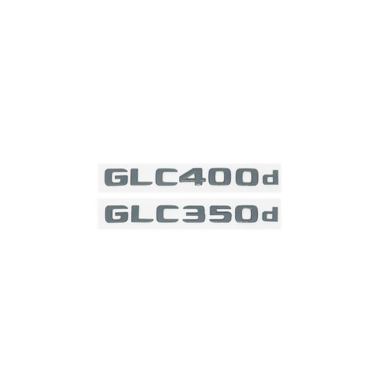 Car Tail Rear Trunk Badge Emblem Letter Stickers For Mercedes Benz GLC X253 GLC260 GLC220d GLC350 GLC200 4MATIC GLC250d GLC400 DY6