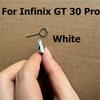 For Infinix GT 30 Pro Sim Card Tray Slot Holder Socket Adapter Connector Repair Parts Replacement X6873